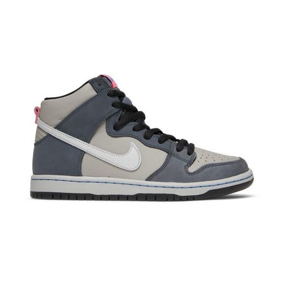 Nike SB Dunk High Pro Medium Grey Mens SIZE 8.5 Cool Grey Shadow (DJ9800-001) - Picture 5 of 5
